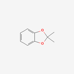 2,2-Dimethyl-1,3-benzodioxole structure, CAS 14005-14-2
