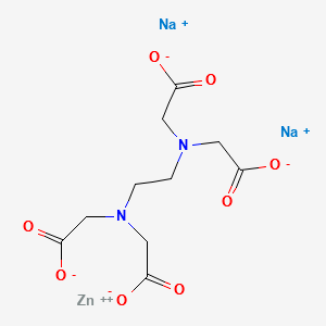 Zinc disodium EDTA structure, CAS 14025-21-9