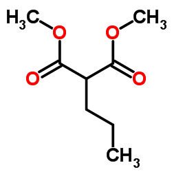 Dimethyl propylmalonate structure, CAS 14035-96-2