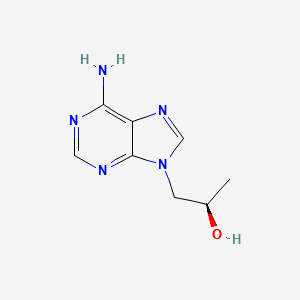(R)-(+)-9-(2-Hydroxypropyl)adenine structure, CAS 14047-28-0