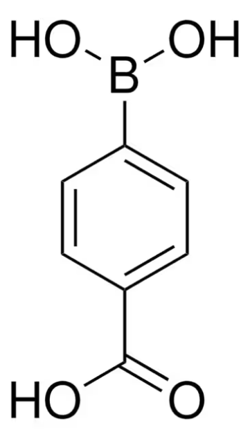 4-Carboxyphenylboronic acid structure, CAS 14047-29-1