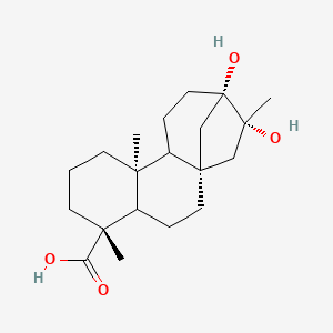 3,4,5-Trithiaheptane structure, CAS 3600-24-6