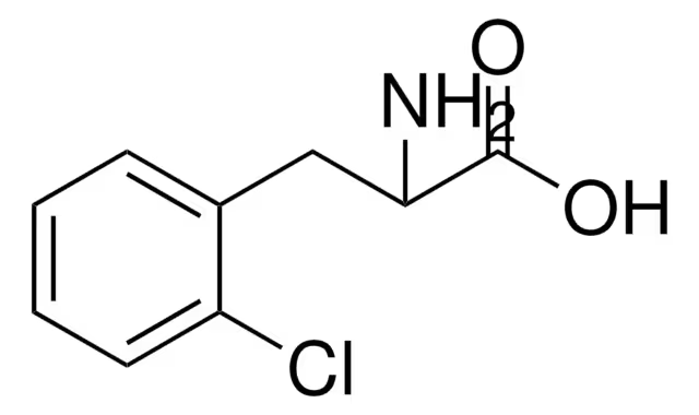 2-Chlorophenylalanine structure, CAS 14091-11-3