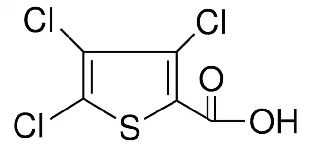 3,4,5-TRICHLOROTHIOPHENE-2-CARBOXYLIC ACID structure, CAS 26020-48-4