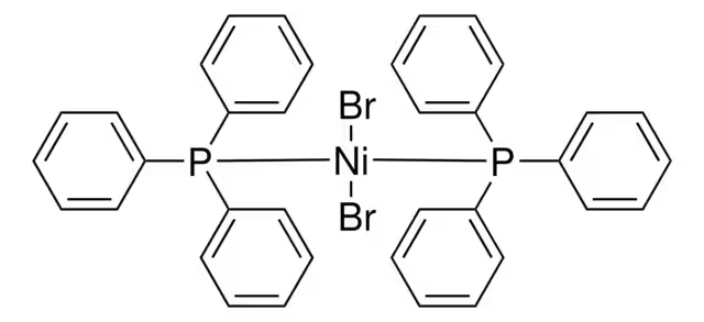Dibromobis(triphenylphosphine)nickel(II) structure, CAS 14126-37-5