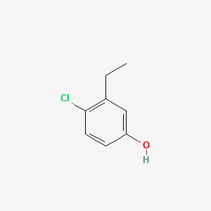 4-Chloro-3-ethylphenol structure, CAS 14143-32-9
