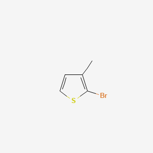 2-Bromo-3-methylthiophene structure, CAS 14282-76-9