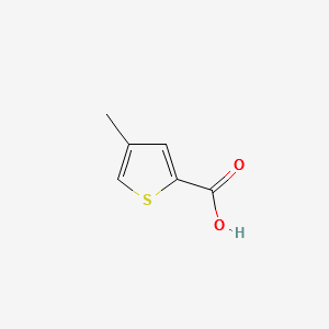 4-Methyl-2-thiophenecarboxylic acid structure, CAS 14282-78-1