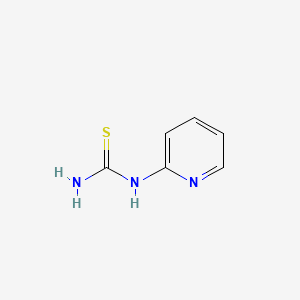 1-Pyridin-2-ylthiourea structure, CAS 14294-11-2