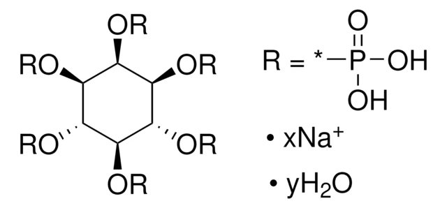 Sodium phytate structure, CAS 14306-25-3