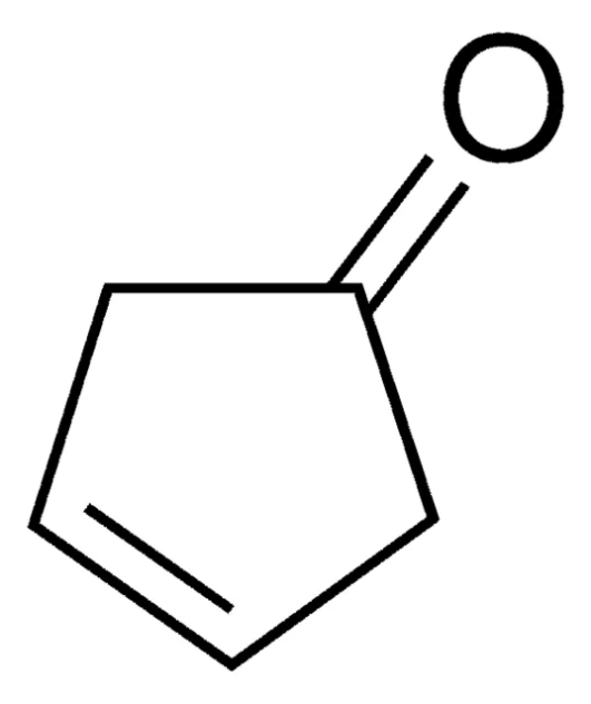 3-Cyclopenten-1-one structure, CAS 14320-37-7