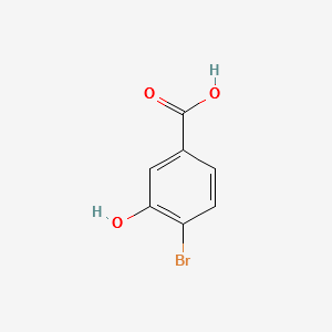 4-Bromo-3-hydroxybenzoic acid structure, CAS 14348-38-0