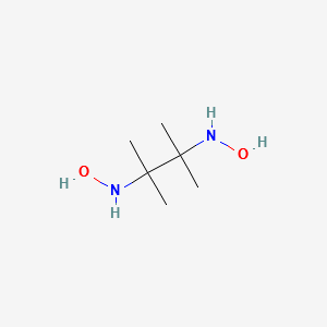 N,N'-Dihydroxy-2,3-dimethyl-2,3-butanediamine structure, CAS 14384-45-3