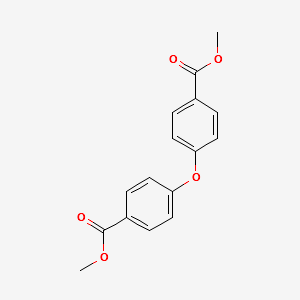 Dimethyl 4,4'-oxydibenzoate structure, CAS 14387-30-5