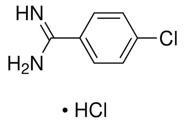 4-Chlorobenzene-1-carboximidamide hydrochloride structure, CAS 14401-51-5