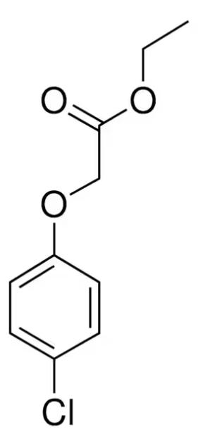 Ethyl 2-(4-chlorophenoxy)acetate structure, CAS 14426-42-7
