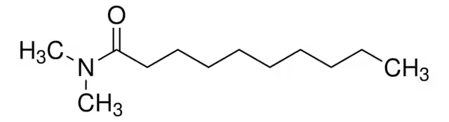N,N-Dimethyldecanamide structure, CAS 14433-76-2