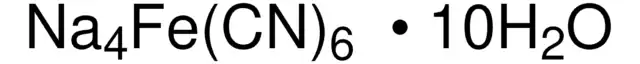 Sodium ferrocyanide structure, CAS 14434-22-1