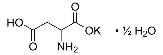 DL-Aspartic acid potassium salt structure, CAS 14434-35-6