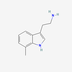7-Methyltryptamine structure, CAS 14490-05-2