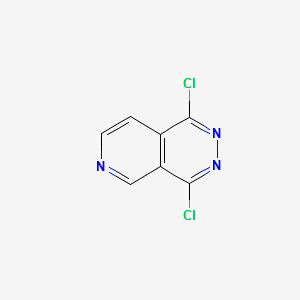 1,4-Dichloropyrido[4,3-d]pyridazine structure, CAS 14490-19-8