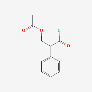 Acetyltropylic chloride structure, CAS 14510-37-3