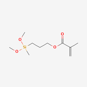 3-Methacryloxypropylmethyldimethoxysilane structure, CAS 14513-34-9