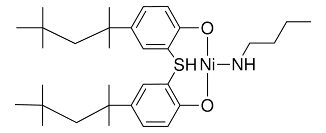 2,2'-Thiobis(4-tert-octylphenolato)-n-butylamine nickel(II) structure, CAS 14516-71-3