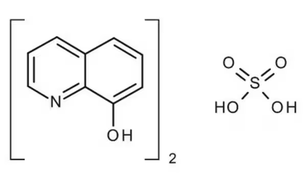 8-Hydroxyquinoline potassium sulfate structure, CAS 14534-95-3