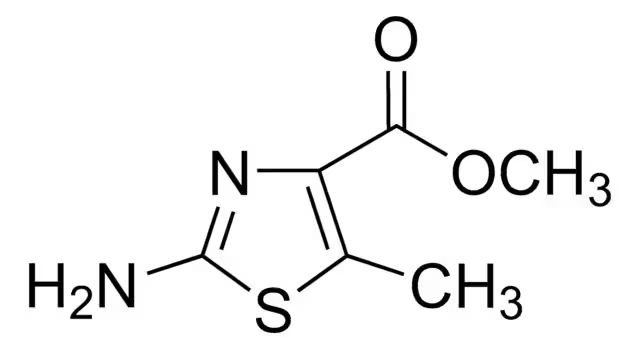 Methyl 4-methylthiazole-2-carboxylate structure, CAS 14542-15-5