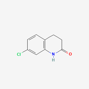 7-Chloro-3,4-dihydro-1H-quinolin-2-one structure, CAS 14548-50-6