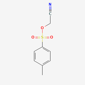 Cyanomethyl p-toluenesulfonate structure, CAS 14562-04-0