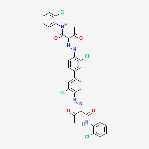 Pigment Yellow 63 structure, CAS 14569-54-1