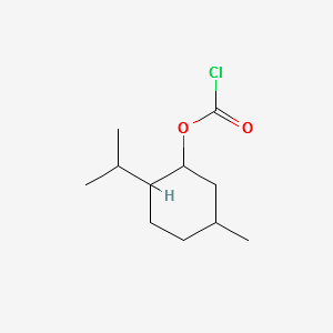 (1R)-(-)-Menthyl chloroformate structure, CAS 14602-86-9