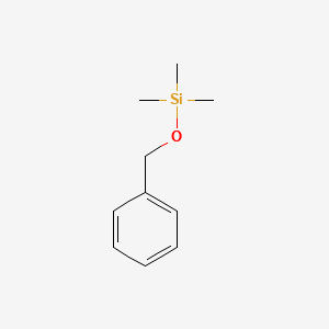 Benzyloxytrimethylsilane structure, CAS 14642-79-6