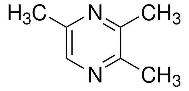 2,3,5-Trimethylpyrazine structure, CAS 14667-55-1