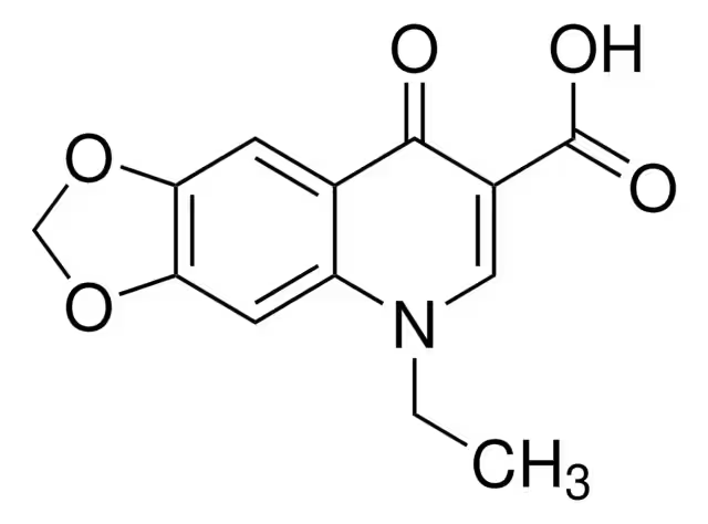 Oxolinic acid structure, CAS 14698-29-4