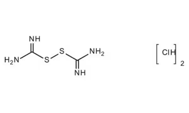 Formamidine disulfide dihydrochloride structure, CAS 14807-75-1