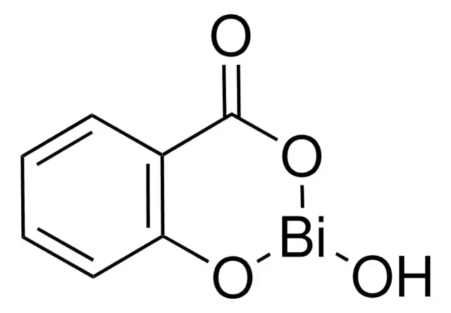 Bismuth subsalicylate structure, CAS 14882-18-9
