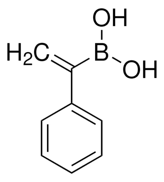 1-Phenylvinylboronic acid structure, CAS 14900-39-1