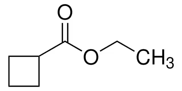 Ethyl cyclobutanecarboxylate structure, CAS 14924-53-9