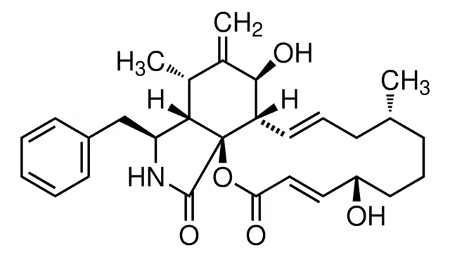 Cytochalasin B structure, CAS 14930-96-2