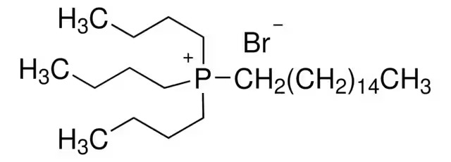 Cetyltributylphosphonium bromide structure, CAS 14937-45-2