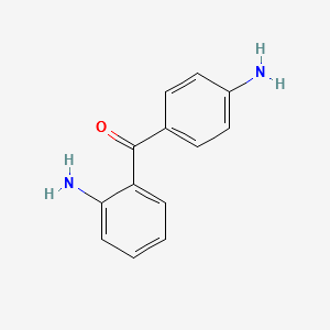 2,4'-Diaminobenzophenone structure, CAS 14963-42-9