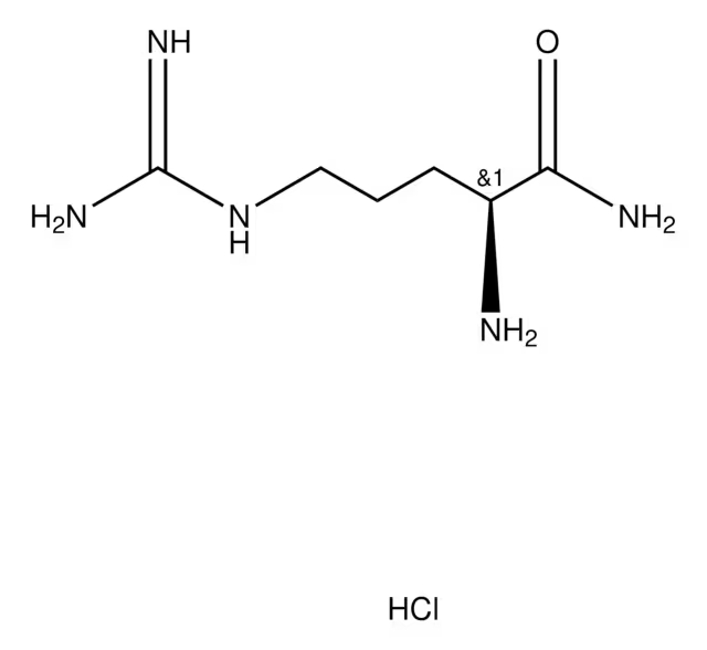 L-Argininamide dihydrochloride structure, CAS 14975-30-5