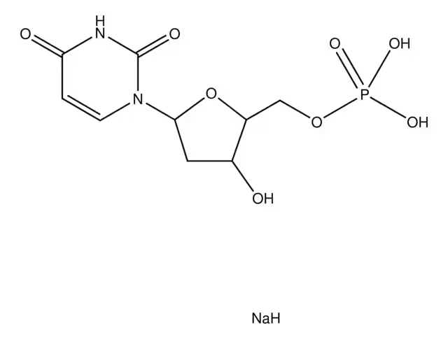 2'-Deoxyinosine 5'-monophosphate disodium salt structure, CAS 14999-52-1