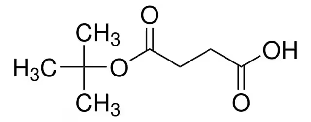Mono-tert-butyl succinate structure, CAS 15026-17-2