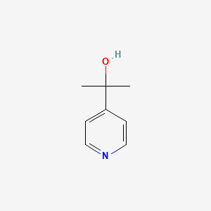 2-(4-Pyridyl)-2-propanol structure, CAS 15031-78-4