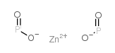 Zinc phosphinate structure, CAS 15060-64-7