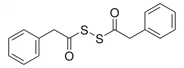 Phenylacetyl disulfide structure, CAS 15088-78-5
